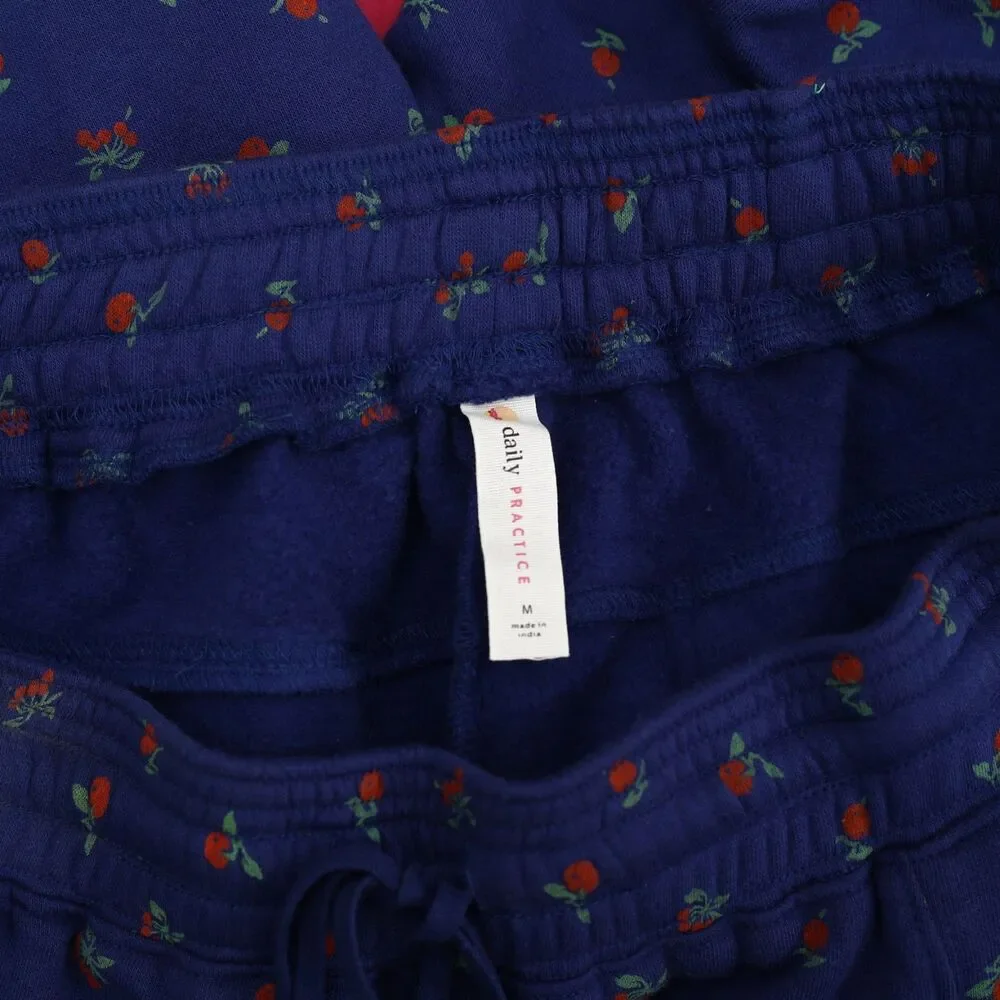 Daily Practice by Anthropologie Zola Joggers Pants Printed Edition M 288899